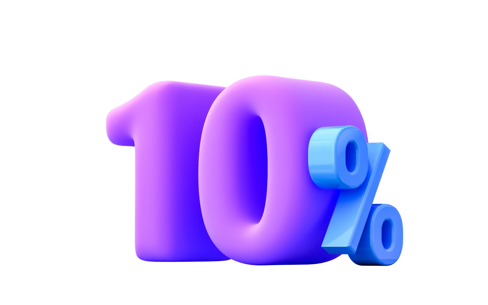 10%