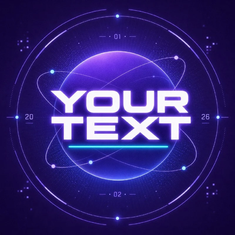 La version numérique de l’avatar : une autre interprétation du même objectif typographique.