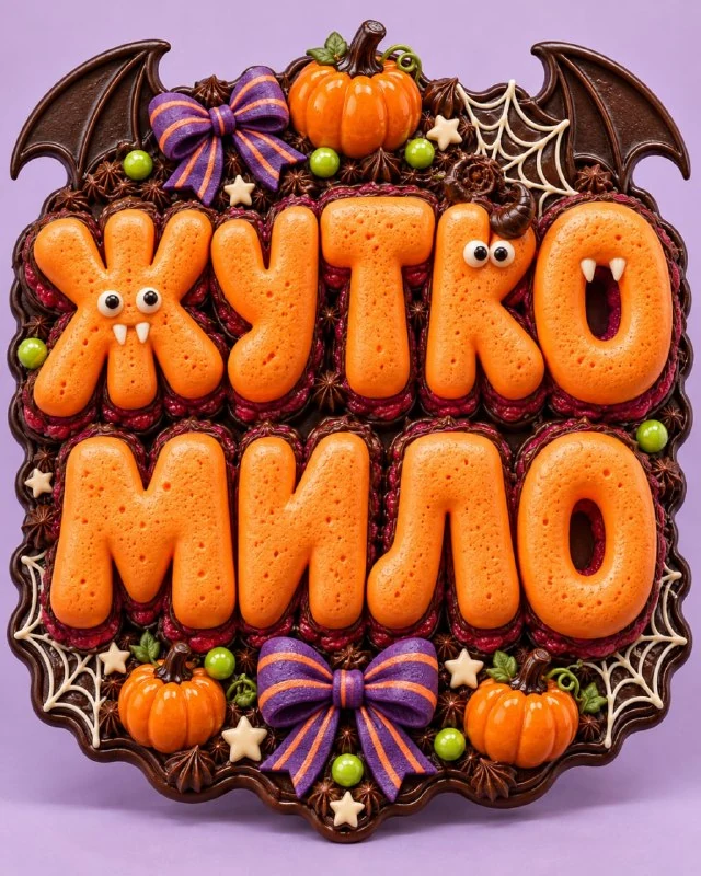 Letras de malvavisco y chocolate