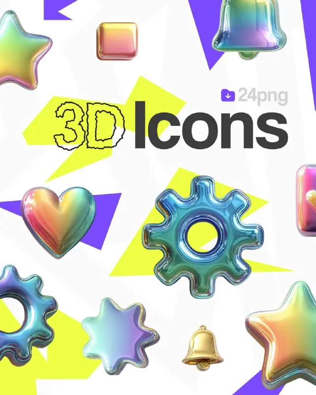 Farbenfrohe eigene Icons