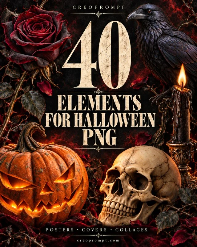 Halloween-Elemente
